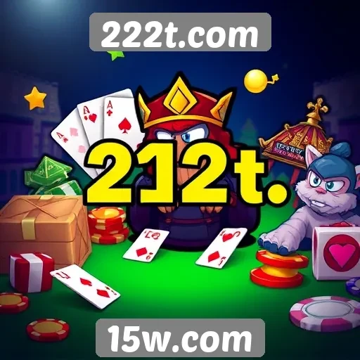 Diversidade de jogos disponíveis no 222t.com